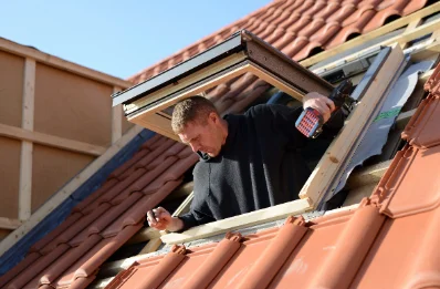 Pose de fenêtres de toit Velux à Sandrans